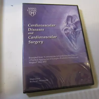 Cardiovascular Diseases & Cardiovasculat Surgury 3 DVD 5/2012 MAYO CLINIC • $114.75