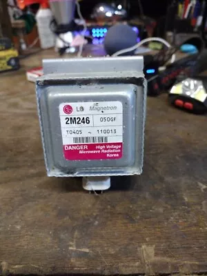 LG Original Magnetron 2M246 050GF Part 6324W1A001L LG GE Kenmore 721.63252300 • $5