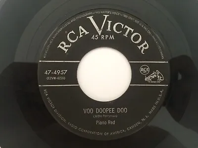 '52 R&B Blues 45 PIANO RED Voo Doopee Doo/Daybreak RCA VICTOR Hear • $9.99