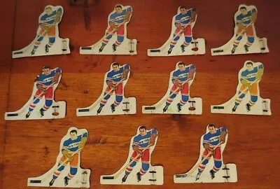 Vintage Coleco Metal Table Top Hockey Players NHL New York 11 Players Available. • $5.99