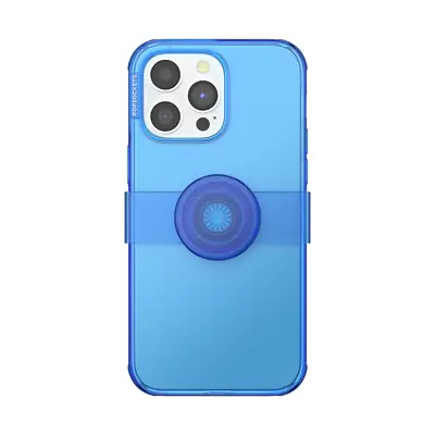 $59.95 • Buy PopSockets PopCase IPhone 14 Pro Max Phone Case Grip Mount Hold - Santorini Blue