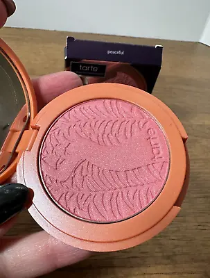 Tarte Amazonian Clay 12-Hour Blush PEACEFUL 0.20 Oz 5.6 G New In Box Free Ship! • $21.95