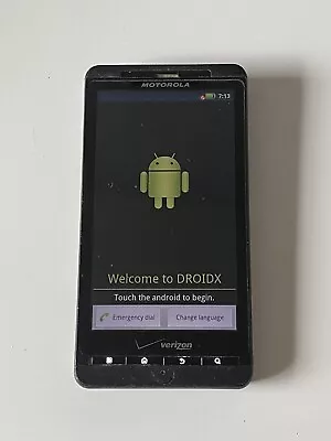 Motorola Droid X MB810 3G CDMA - Black (Verizon) Very Good Condition • $27.34