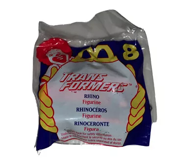 Transformers Rhino Mcdonalds 1996 Vintage SEALED • $3.87