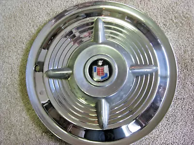 1956 Mercury Monterey Montclair 15  Spinner Wheel Covers Hub Caps Set Of 4 • $275