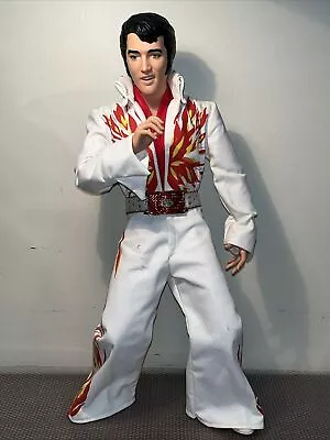 1984 Elvis Presley Burning Love 18.5  Vinyl DOLL BY WORLD DOLL • $49.99