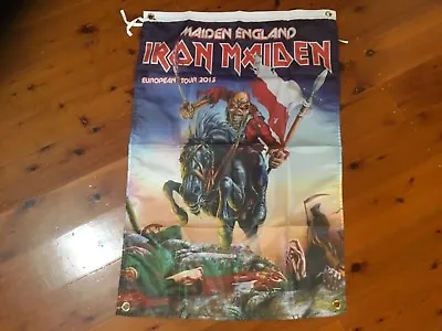 IRON MAIDEN Heavy Metal USA Printed Poster Banner Man Cave Flag WALL HANGING  • $33