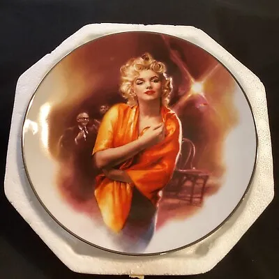 Marilyn Monroe Decorative Plate  STRASBERG'S STUDENT  Delphi Bradbury 1993 • $12.99