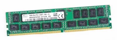 SK Hynix 1x16GB DDR4-2400 RDIMM PC4-19200T-R WORKSTATION RAM HMA42GR7AFR4N-UH • $30