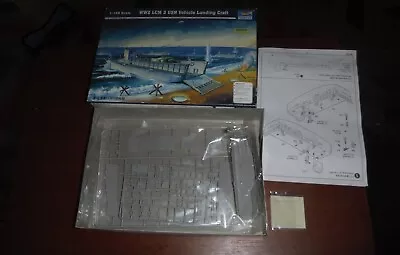 Trumpeter 1/144 WW2 LCM 3 USN Vehicle Landing Craft (Sealed Inside Box Open) • £18.99