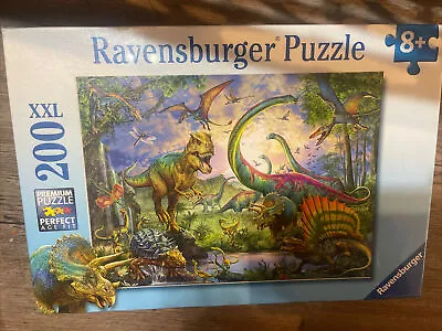 Ravensburger Realm Of The Giants 200 XXL Piece Puzzle No 127184 Dinosaur p-103 • $15