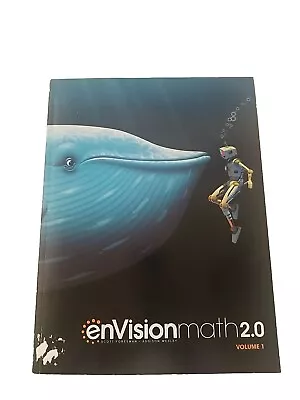 EnVision Math 2.0 Gr 5 Student Ed Volume 1 Common Core Pearson 2016 • $6