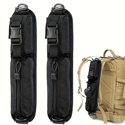 Tactical Molle Accessory Pouch Backpack Shoulder Strap Bag Tape Additional Bag • $8.99