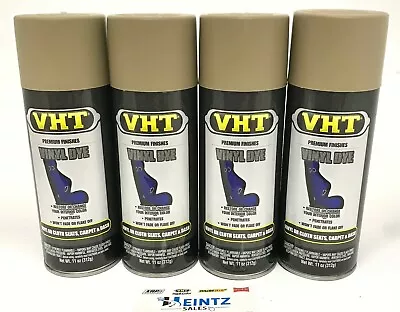 VHT SP961-4 PACK DESERT SAND Satin Vinyl Dye Carpet Dashboards Vinyl Seats-11oz • $50.99