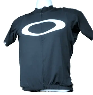 Oakley Premium Branded Blackout Road Jersey With Full Front Zipper Size L • $25.99