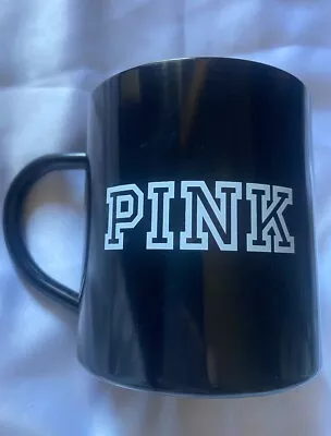 PINK BY VICTORIA’S SECRET Stainless Steel Mug In Black • $12.99