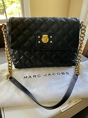 Marc Jacobs The Large Single Shoulder Quilted Leather Handbag • $175