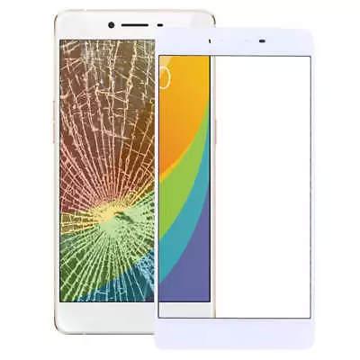 For OPPO R7s Front Screen Outer Glass Lens (White) • $17.59