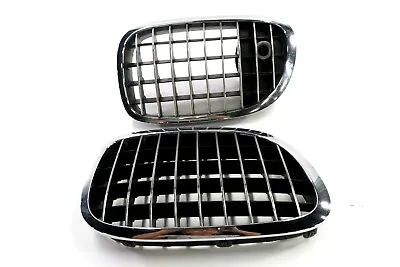 09-12 BMW 740i 750i 760i B7 (F01 F02 F04) FRONT GRILLES W/ NIGHT VISION CAMERA • $327