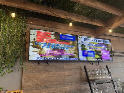 £400 • Buy 43’ Digital Menu Board-Digital Signage