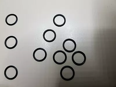 10x Ten Rubber O Ring Seals 11mm Inner 14mm Outer Diameter 1.5mm Thick O-rings • $4.50