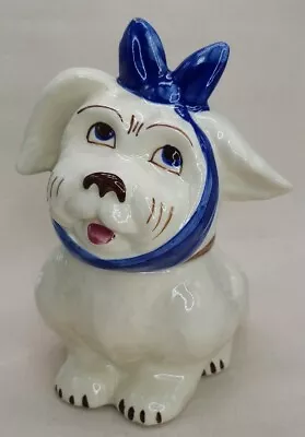 Vintage Shawnee Muggsy Tooth Ache Dog Cookie Jar USA 1940's Ceramic Pottery • $149.99