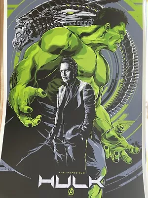 Mondo Ken Taylor The Hulk Poster • $100