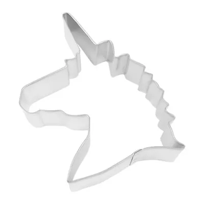Unicorn Shape Cookie Cutter Biscuit Dough Icing Birthday Baby Shower Happy Party • £4.59