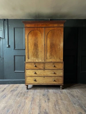£1050 • Buy Antique Mahogany Linen Press Victorian