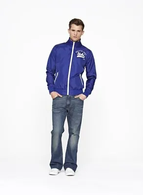 UCLA Men's S Blue Stevenson Jacket BNWT Lightweight Coat Track Top New RRP £69 • £29.97