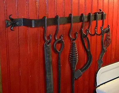 18  Iron Wall Pot Rack Utensil Hooks Sold Separately Glad To Do Custom Work • $33.40