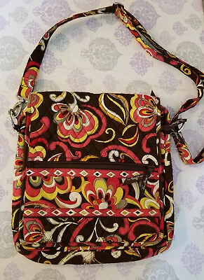 Vera Bradley CROSSBODY MESSENGER BAG Puccini Pattern 12 X12 X3  • $5.49