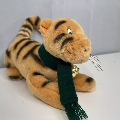 Tigger Plush Classic Pooh Disney Gund Green Scarf Bell 10  • $13.65