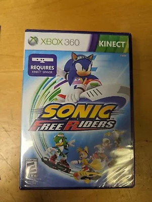 Sonic Free Riders  Xbox 360🔥Fast Shipping🔥  Kinect Required Factory Sealed ~ • $15