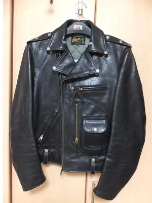 BUCO Horsehide Double Riders Jacket 40 Size Japan • $1599