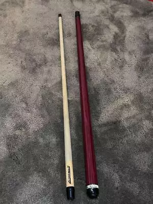 Mezz Power Break Red No Lap Deep Impact Break Cue Billiard Used From Japan • $798