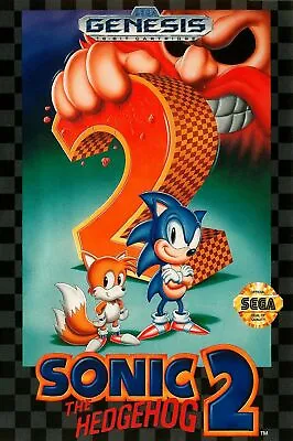 $21.99 • Buy Sonic The Hedgehog 2 Retro Game Wall Poster Multiple Sizes Available 11x17-24x36