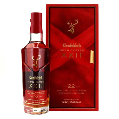 Glenfiddich 22 Year Old Gran Cortes Single Malt Whisky  • $829