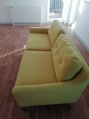 £30 • Buy 3 Seater Next Sofa. Mustard. New Condition. £95 Ono