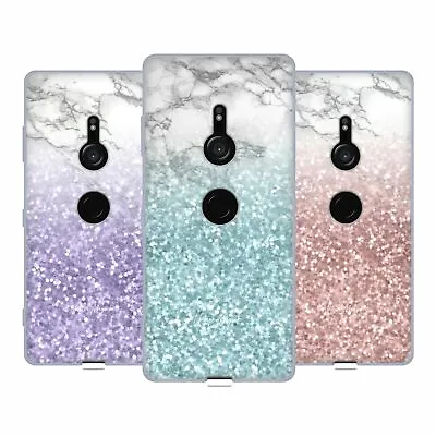 $15.35 • Buy Official Nature Magick Marble Glitter Sparkle Pastel Gel Case For Sony Phones 1