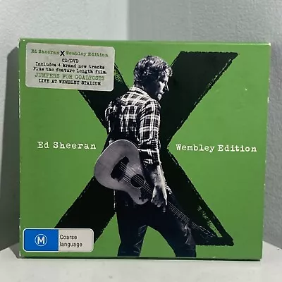 ED SHEERAN - X  Deluxe Wembley Edition DVD  With SLIPCASE - Dvd ONLY - No Cd • $8.90