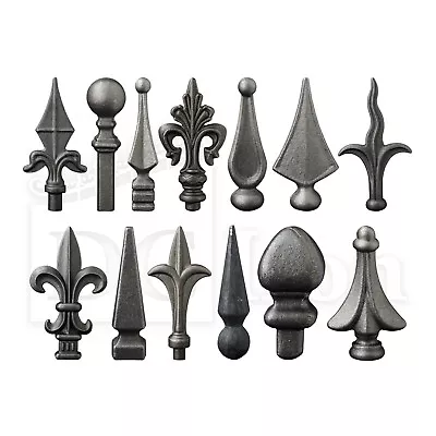 Railheads Finials Spearpoint Gate Fence Top Railings Wrought Iron Components  • £12.60