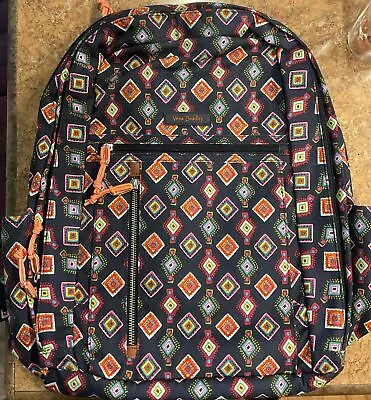 Vera Bradley Grand Backpack Mini Medallions Pattern NWT • $22.99