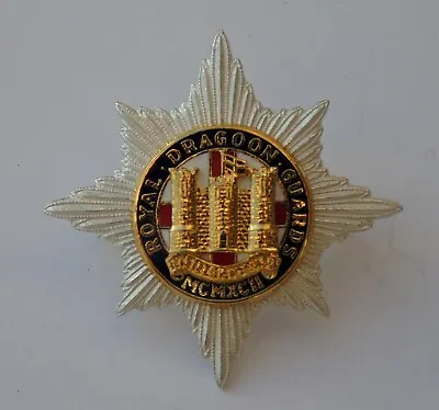 £14.99 • Buy British Army Royal Dragoon Guards Officers Cap Badge 