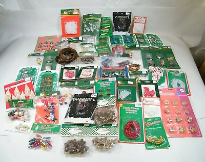 Miniature Christmas Tree Ornaments Huge Lot Most New • $62.30