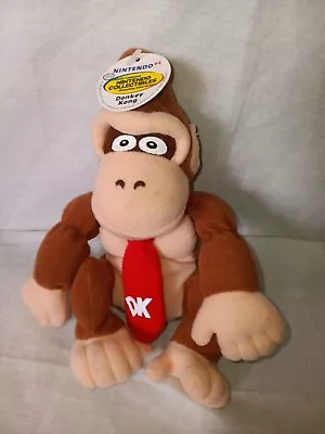 Vintage 1997 Nintendo 64 - Donkey Kong Plush - BD&A With Tag • $11.99