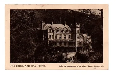 £1.99 • Buy Old Postcard The Fishguard Bay Hotel Management Of Great Western Railway Gwr