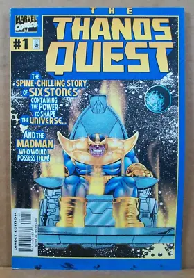 The Thanos Quest - Spine-Chilling Story Of Six Stones #1 (Marvel 2000) ~ VF • $11.99