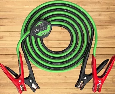 AWELTEC 4 Gauge 20 Ft Battery Jumper Booster Cables With Smart Safety Protector • $37.78