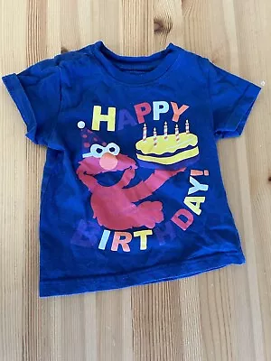 Elmo Happy Birthday Tshirt Size 2T • $5